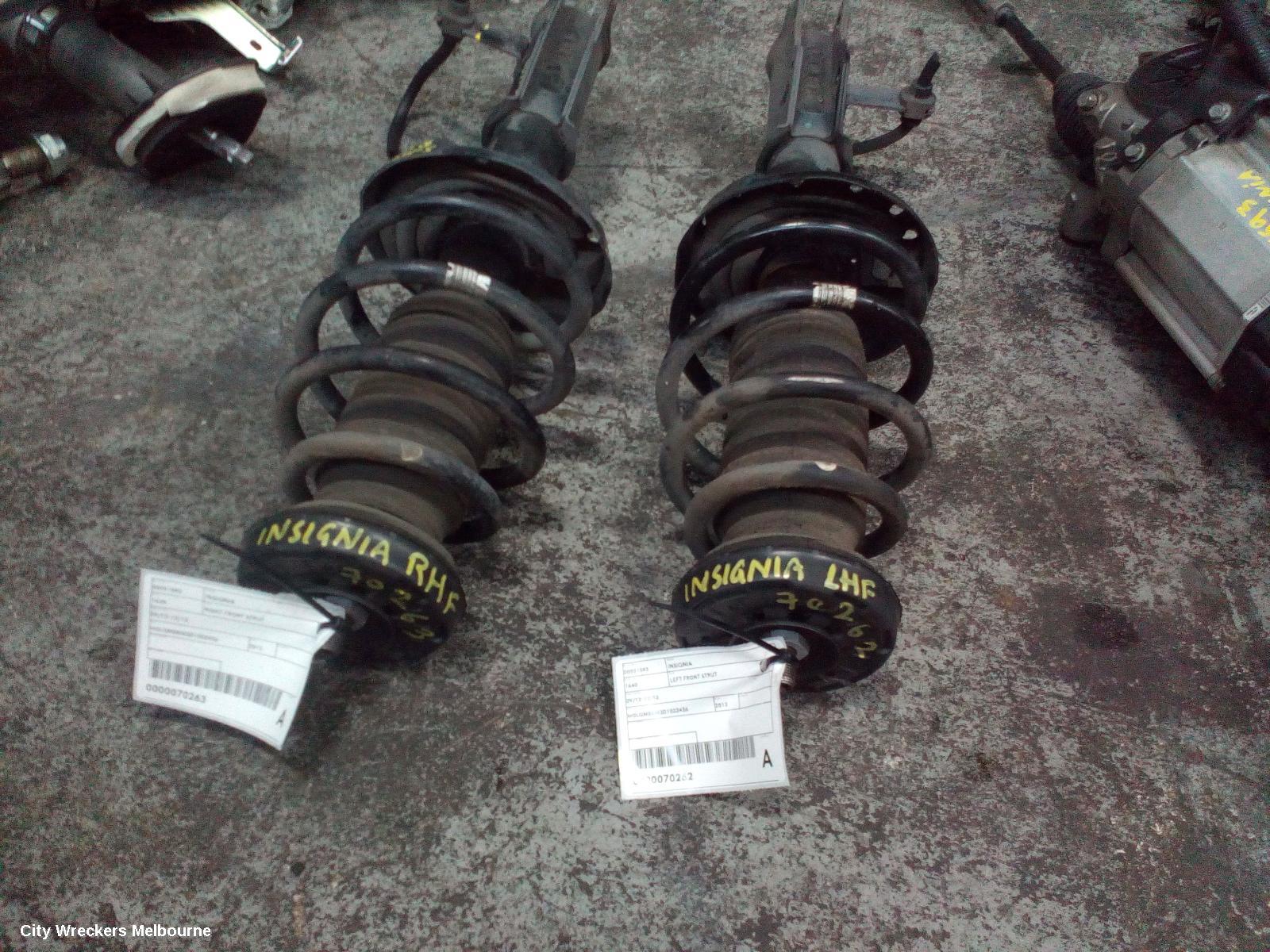 OPEL INSIGNIA LEFT FRONT STRUT, 09/2012 - 12/2013 - Image 2