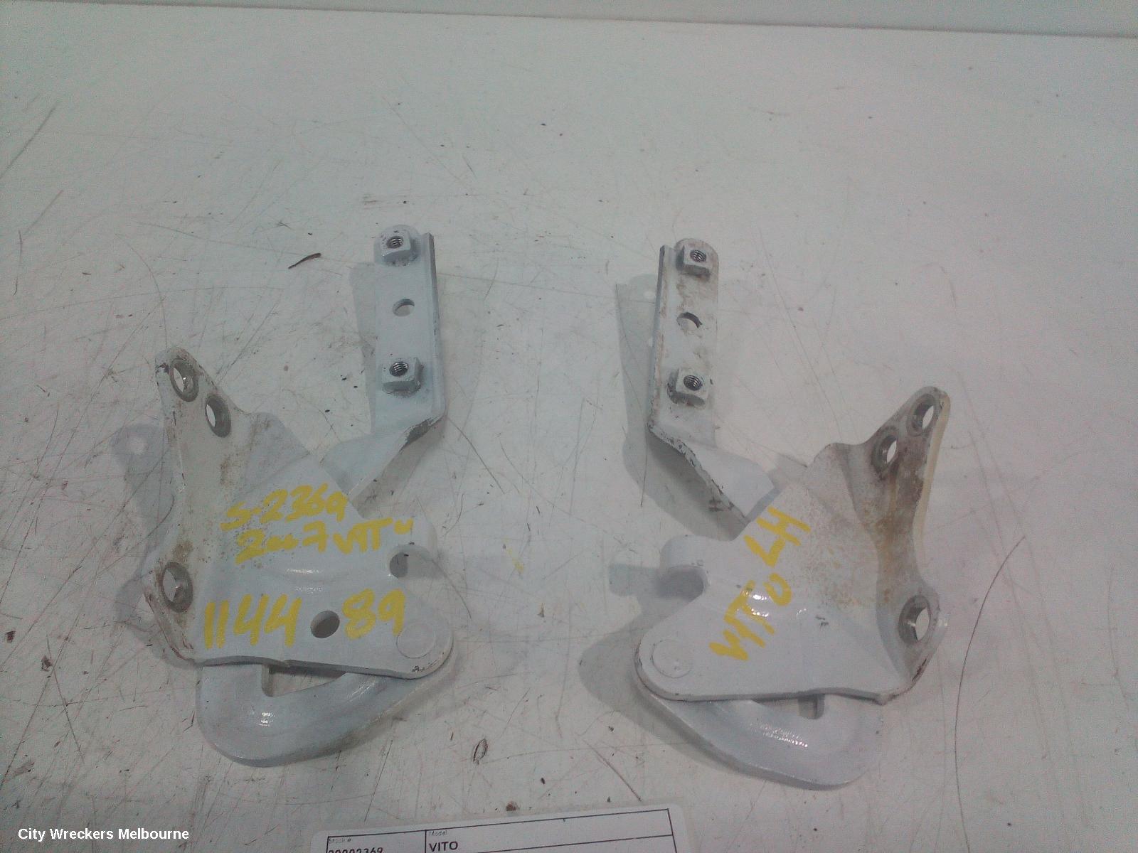 MERCEDES VITO BONNET HINGE/STRUT, HINGES (PAIR), 639, 04/2004 - 01/2011 - Image 2