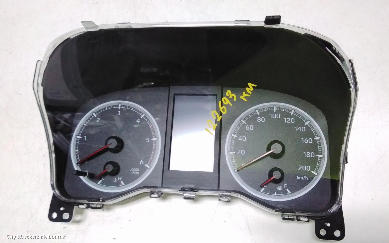 TOYOTA HIACE INSTRUMENT CLUSTER, DIESEL, MANUAL T/M, 300 SERIES, 04/2019 ONWARDS - Image 2