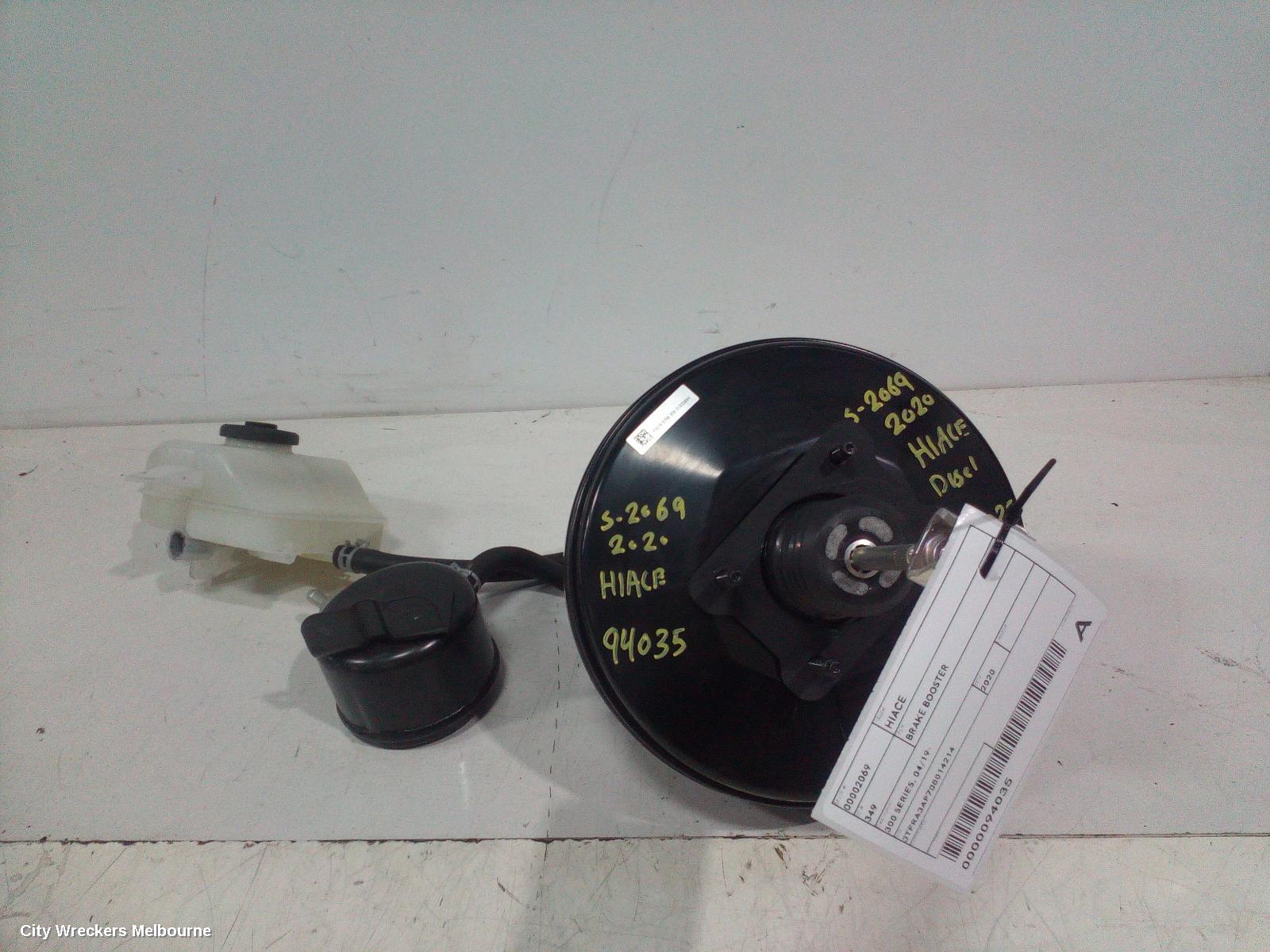 TOYOTA HIACE BRAKE BOOSTER, DIESEL, 2.8, 1GD-FTV, TURBO, 300 SERIES, 04/2019 ONWARDS - Image 1
