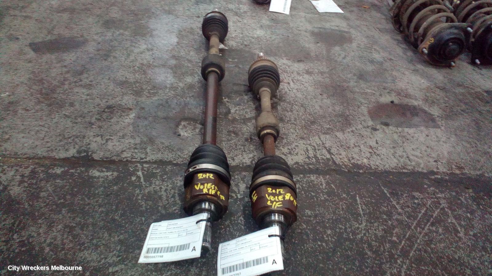 HYUNDAI VELOSTER RIGHT DRIVESHAFT, MANUAL T/M TYPE, TURBO, FS, 07/2012 - 02/2018 - Image 1