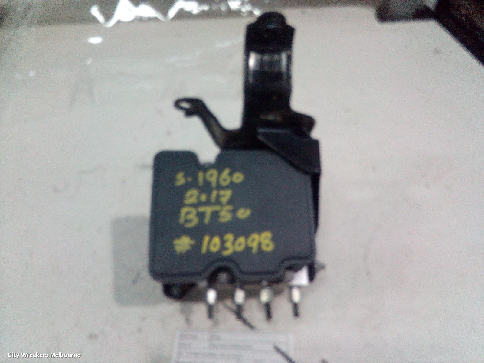 MAZDA BT50 ABS PUMP/MODULATOR, UR, P/N AB312C405AG, 09/2015 - 06/2020 - Image 1