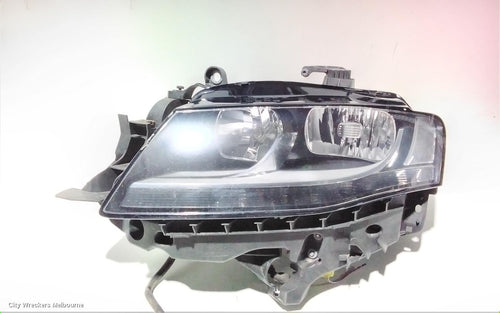 AUDI A4 LEFT HEADLAMP, B8 8K, HALOGEN TYPE, 02/2008 - 06/2012 - Image 2