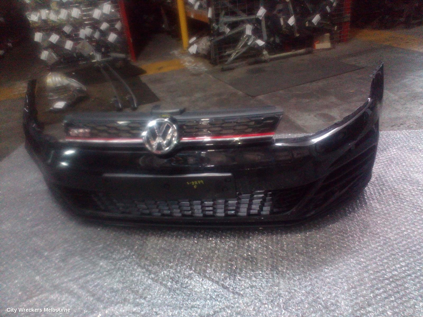 VOLKSWAGEN GOLF FRONT BUMPER, GEN 7, GTI/GTI PERFORMANCE, W/ PARK SENSOR TYPE, 03/2017 - 08/2020 - Image 2