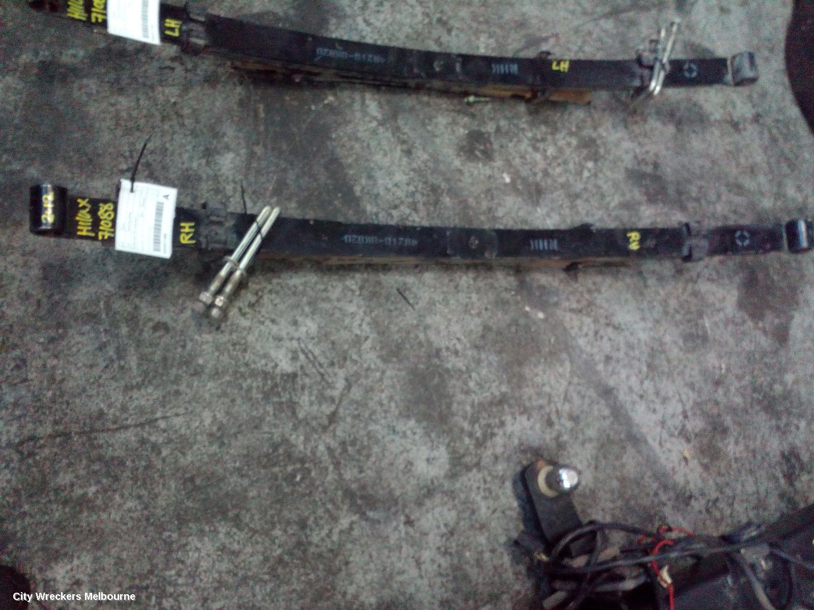 TOYOTA HILUX REAR LEAF SPRING, RH SIDE, 4WD TYPE, 03/2005 - 08/2015 - Image 2