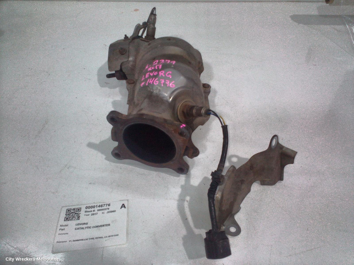 SUBARU LEVORG CATALYTIC CONVERTER, V1, DOWNPIPE-CAT TYPE, PETROL, 2.0, 05/2016 - 12/2020 - Image 1