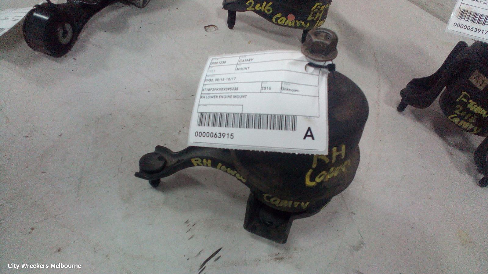 TOYOTA CAMRY MOUNT, XV50, 05/2015 - 10/2017 - Image 1