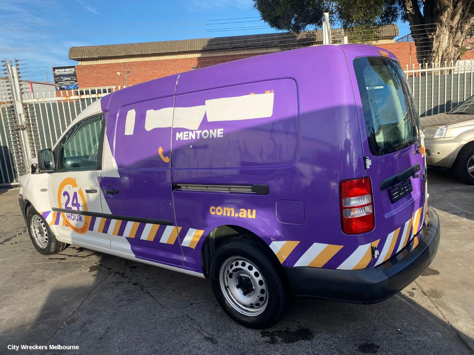 VOLKSWAGEN CADDY LEFT REAR DOOR/SLIDING, 2K, SWB VAN, W/O WINDOW TYPE, 12/2004 - 06/2015 - Image 2