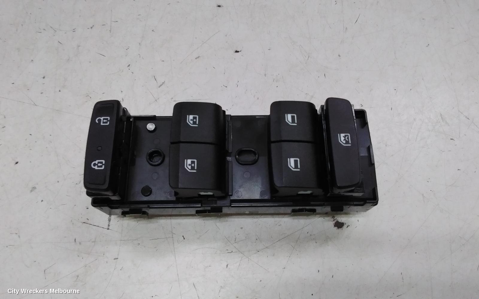 HYUNDAI TUCSON PWR DR WIND SWITCH, RH FRONT (MASTER SWITCH), W/ POWER FOLD, NX4, 02/2021 - 01/2024 - Image 1