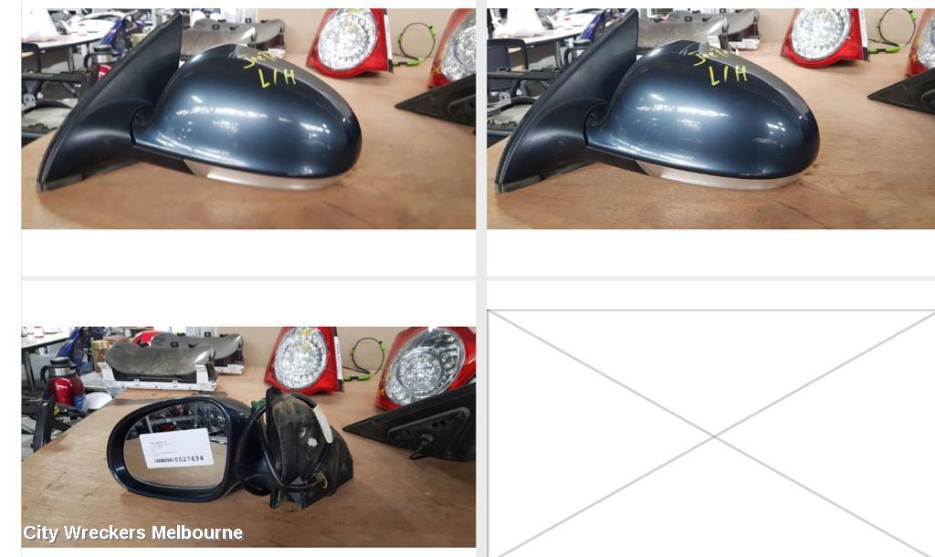 VOLKSWAGEN JETTA LEFT DOOR MIRROR, 1KM, HEATED, NON MEMORY TYPE, 6 WIRES, 02/2006 - 07/2011 - Image 1