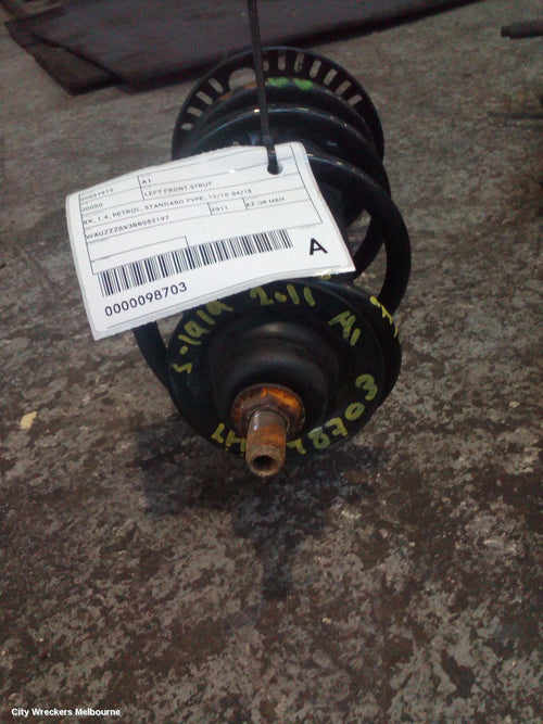 AUDI A1 LEFT FRONT STRUT, 8X, 1.4, PETROL, STANDARD TYPE, 12/2010 - 04/2015 - Image 2
