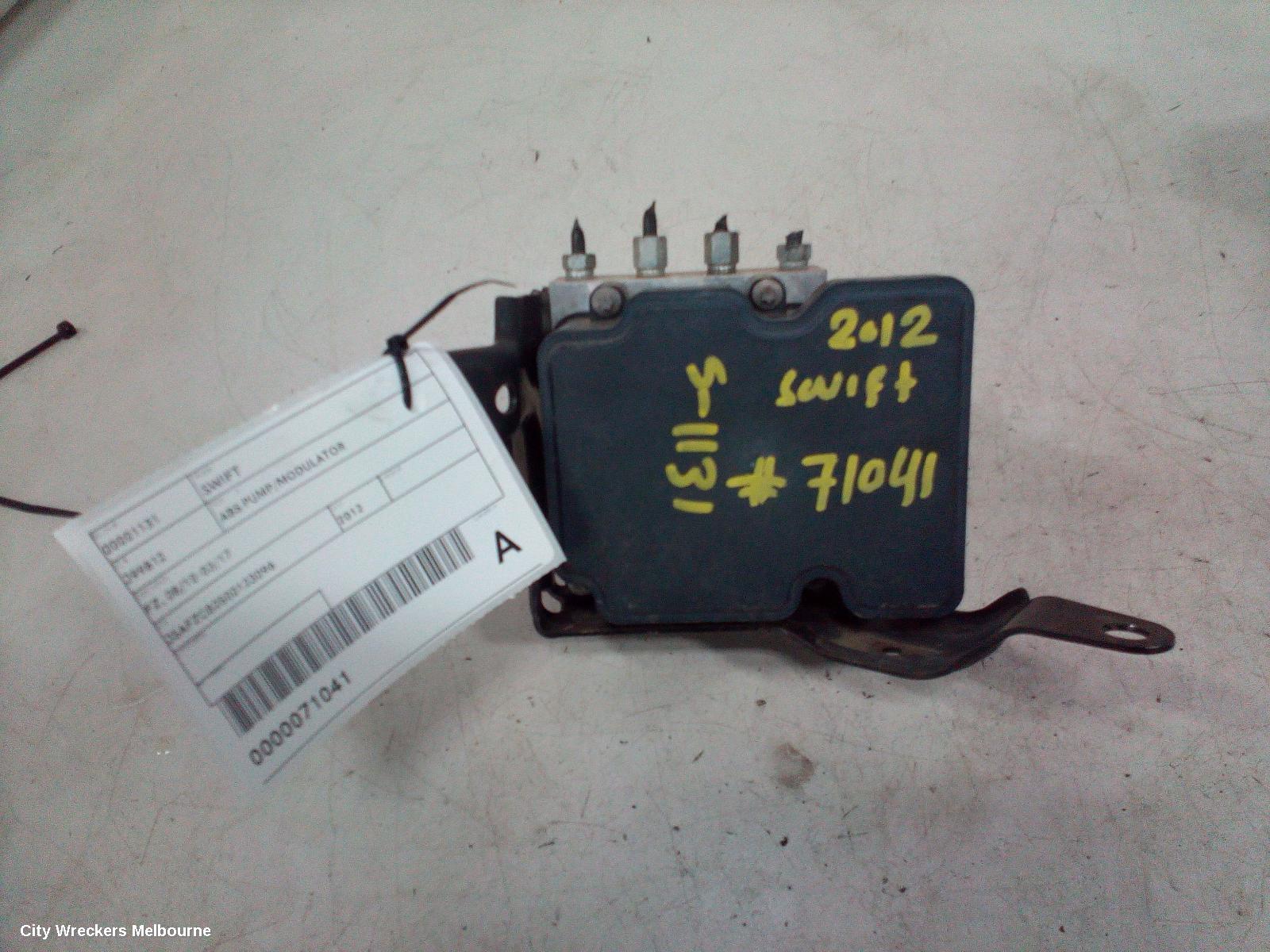 SUZUKI SWIFT ABS PUMP/MODULATOR, FZ, 08/2010 - 03/2017 - Image 1