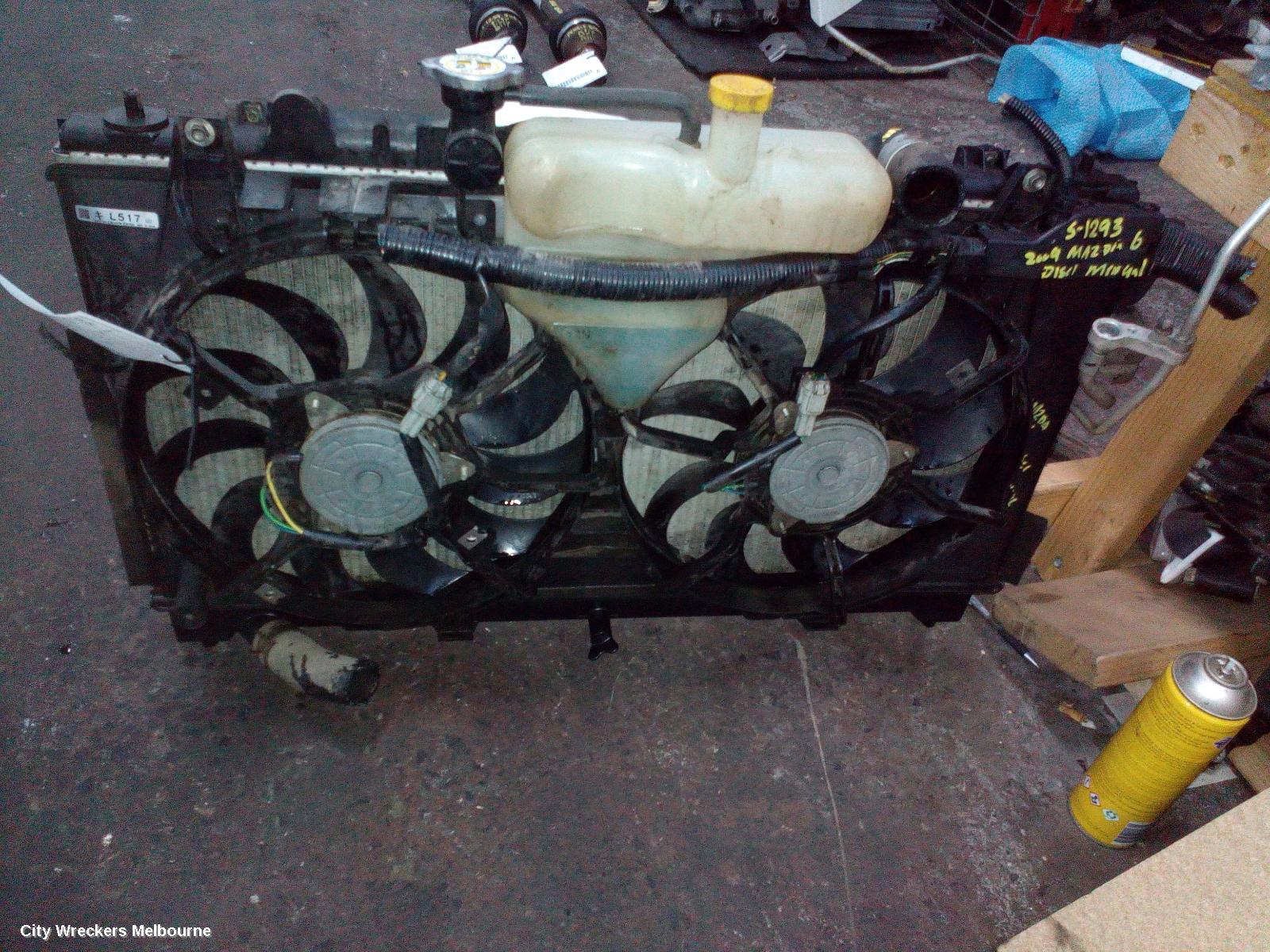 MAZDA 6 FAN, DUAL FAN ASSY, AUTO T/M, GH, 02/2008 - 11/2012 - Image 2