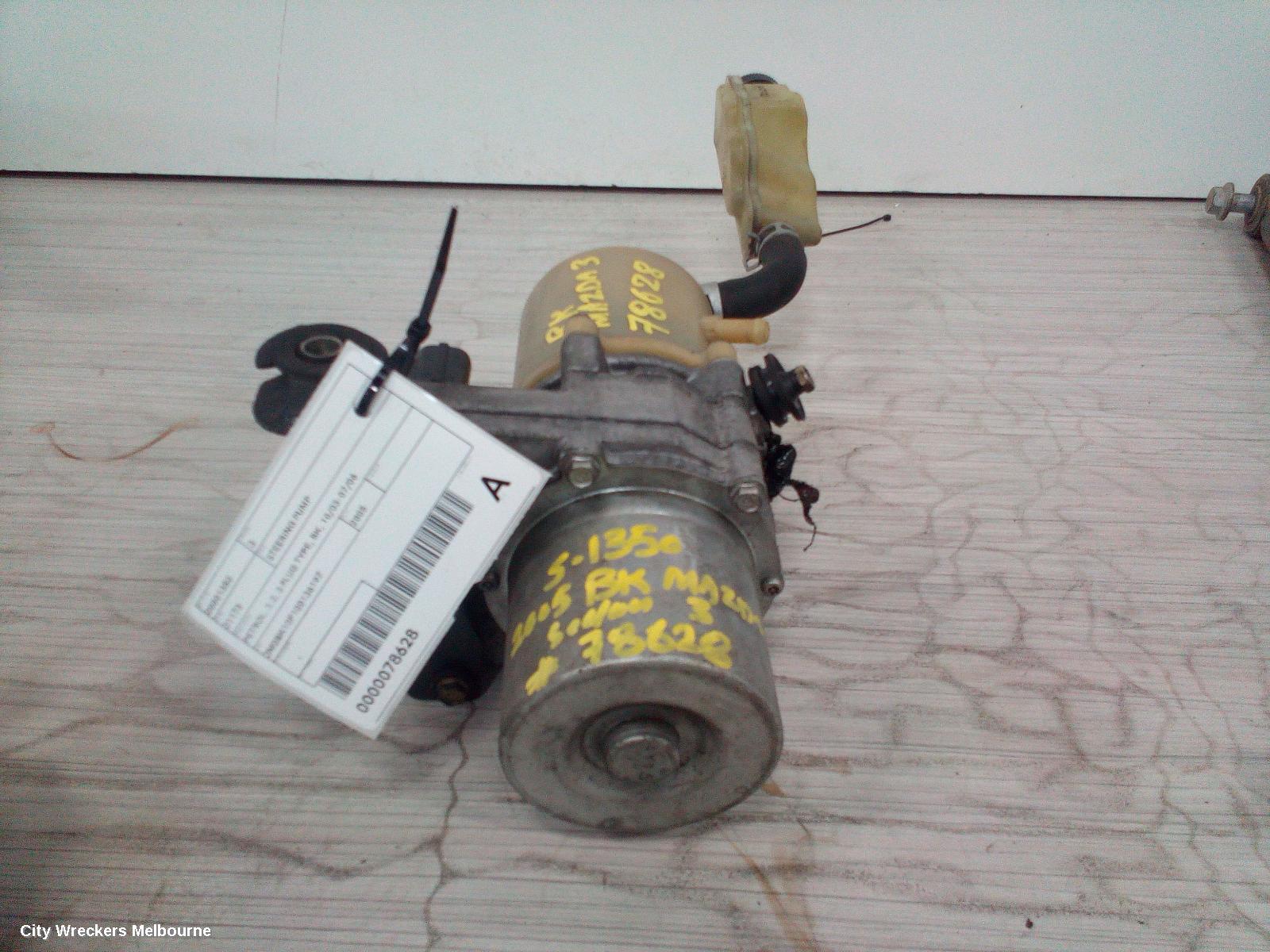 MAZDA 3 STEERING PUMP, PETROL, 2.0, 3 PLUG TYPE, BK, 10/2003 - 07/2006 - Image 1