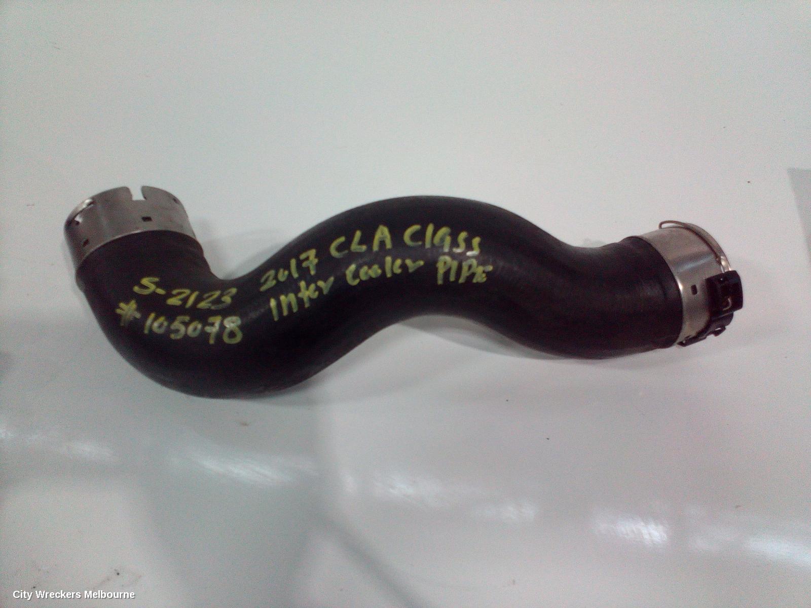 MERCEDES CLA CLASS, C117, 10/2013 - 02/2019, INTER COOLER HOSE: 105078 - Image 2