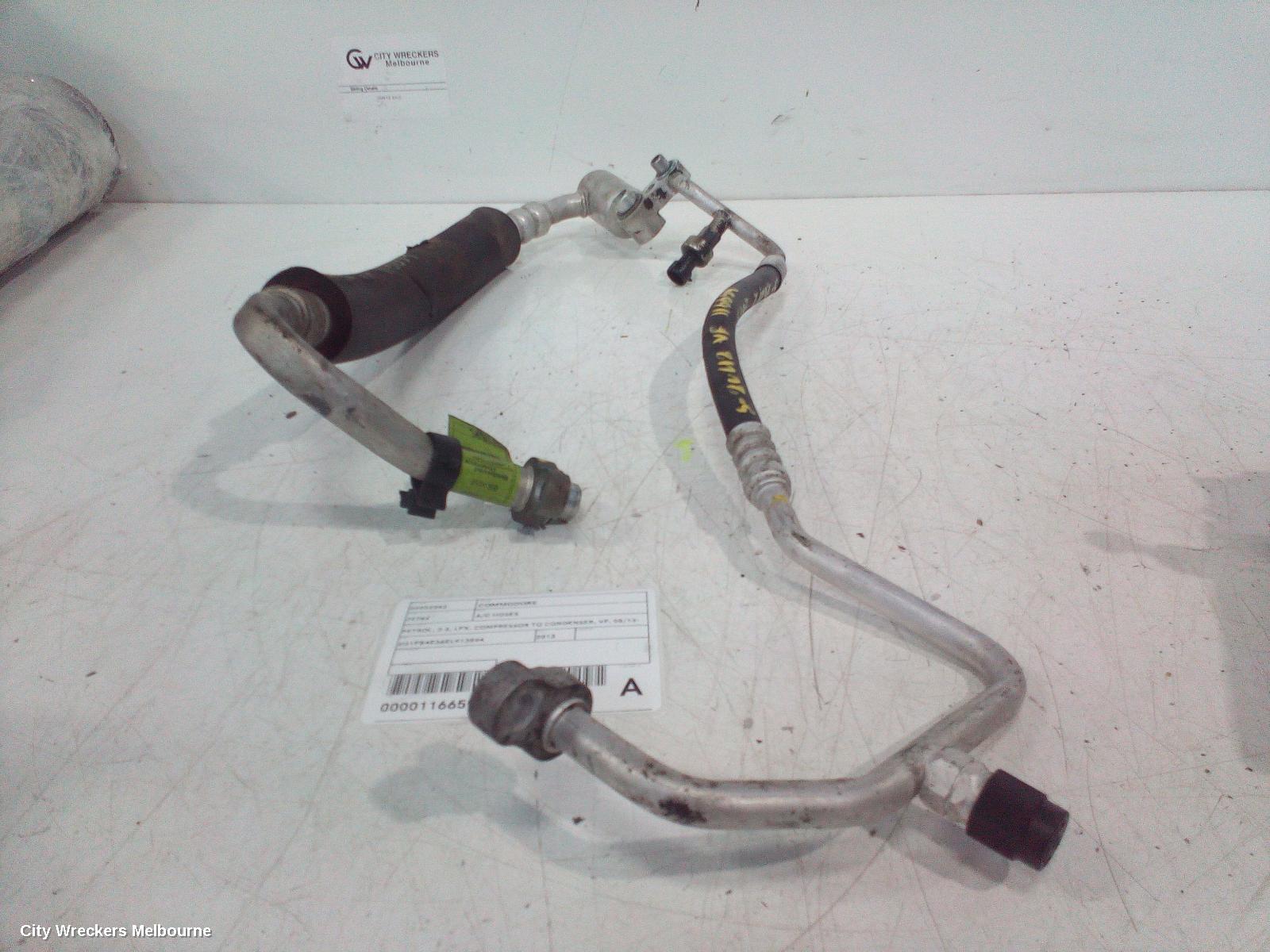 HOLDEN COMMODORE A/C HOSES, PETROL, 3.6, LFX, COMPRESSOR TO CONDENSER, VF, 05/2013 - 12/2017 - Image 2