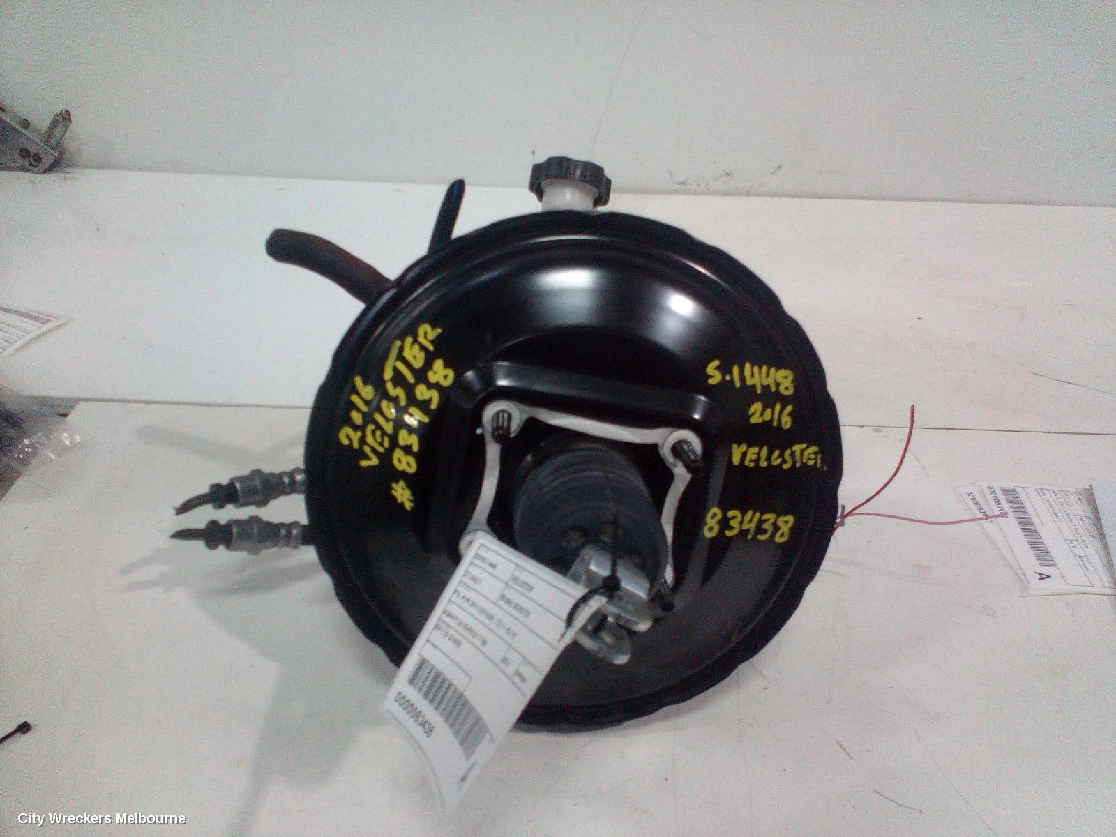 HYUNDAI VELOSTER BRAKE BOOSTER, FS, P/N 591102V650, 12/2011 - 02/2018 - Image 1