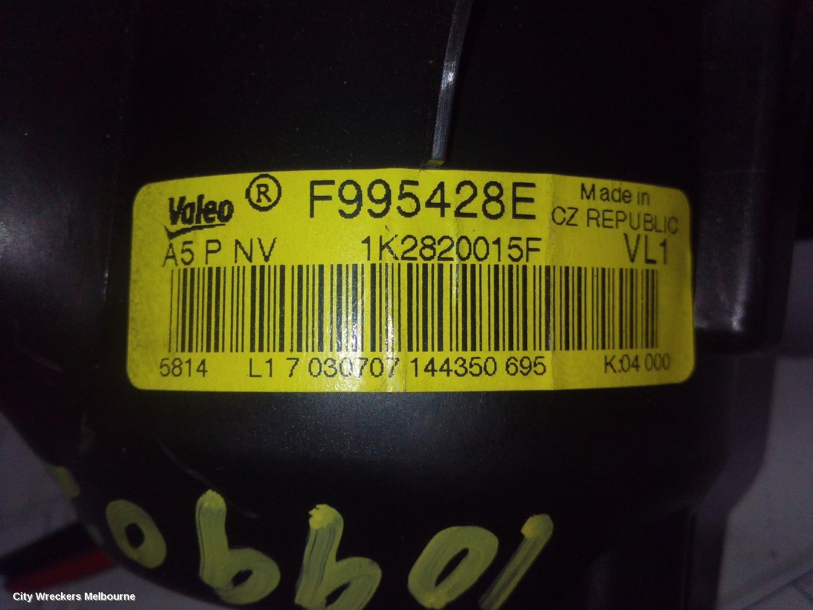 AUDI TT HEATER FAN MOTOR, 8J, 09/2006 - 12/2014 - Image 3