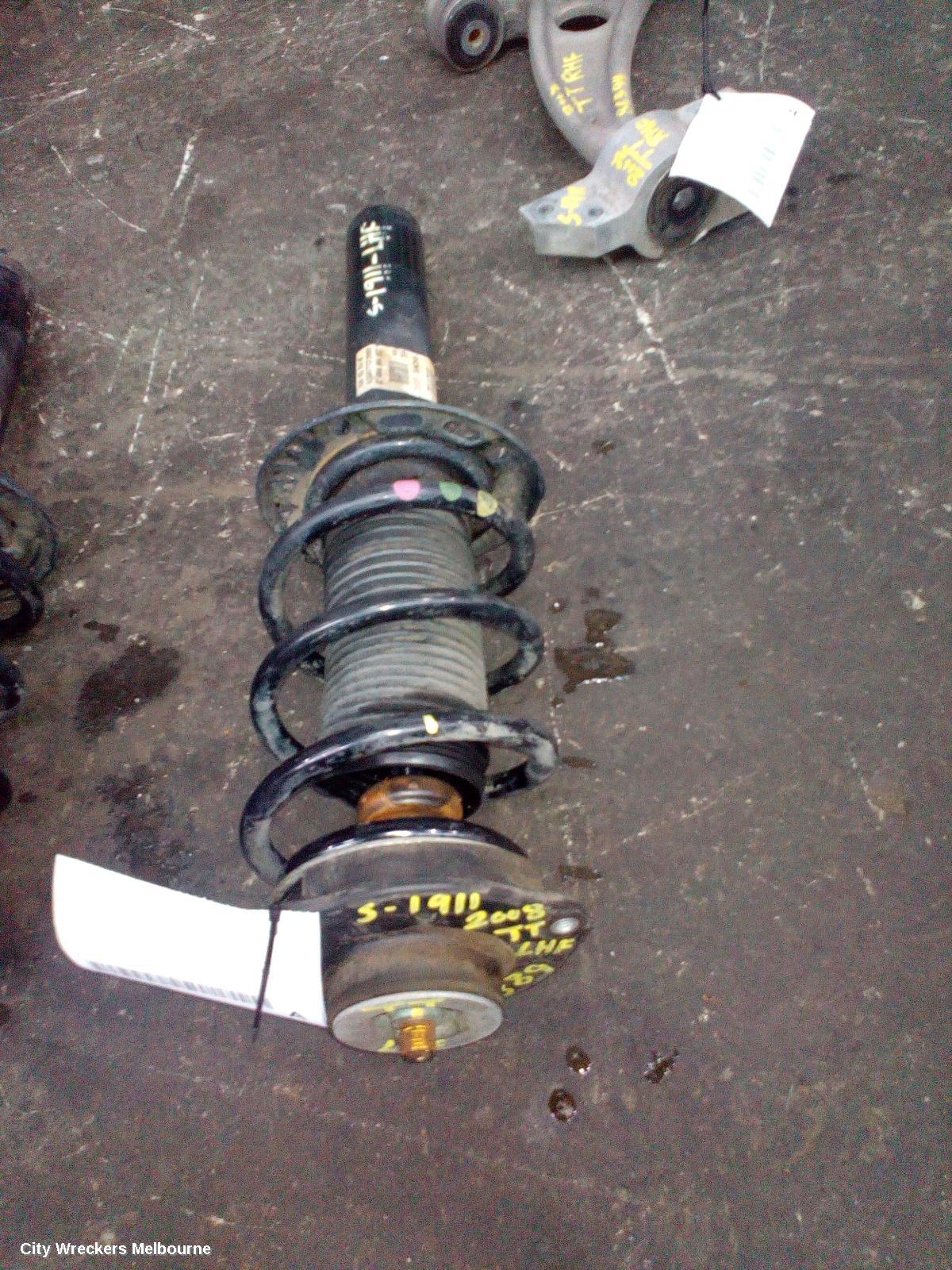 AUDI TT LEFT FRONT STRUT, 8J, 2.0, PETROL, FWD, COUPE/CABRIO, 09/2006 - 12/2014 - Image 3