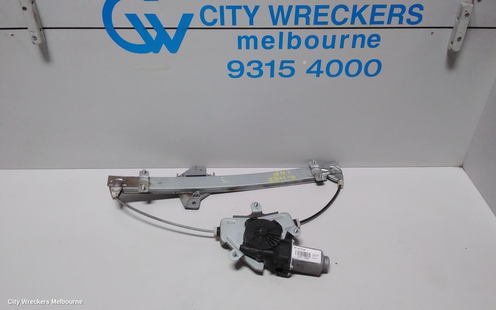 HYUNDAI ACCENT LEFT FRONT WINDOW REG/MOTOR, DOOR REG & MOTOR ASSY, RB, 07/2011 - 12/2019 - Image 2