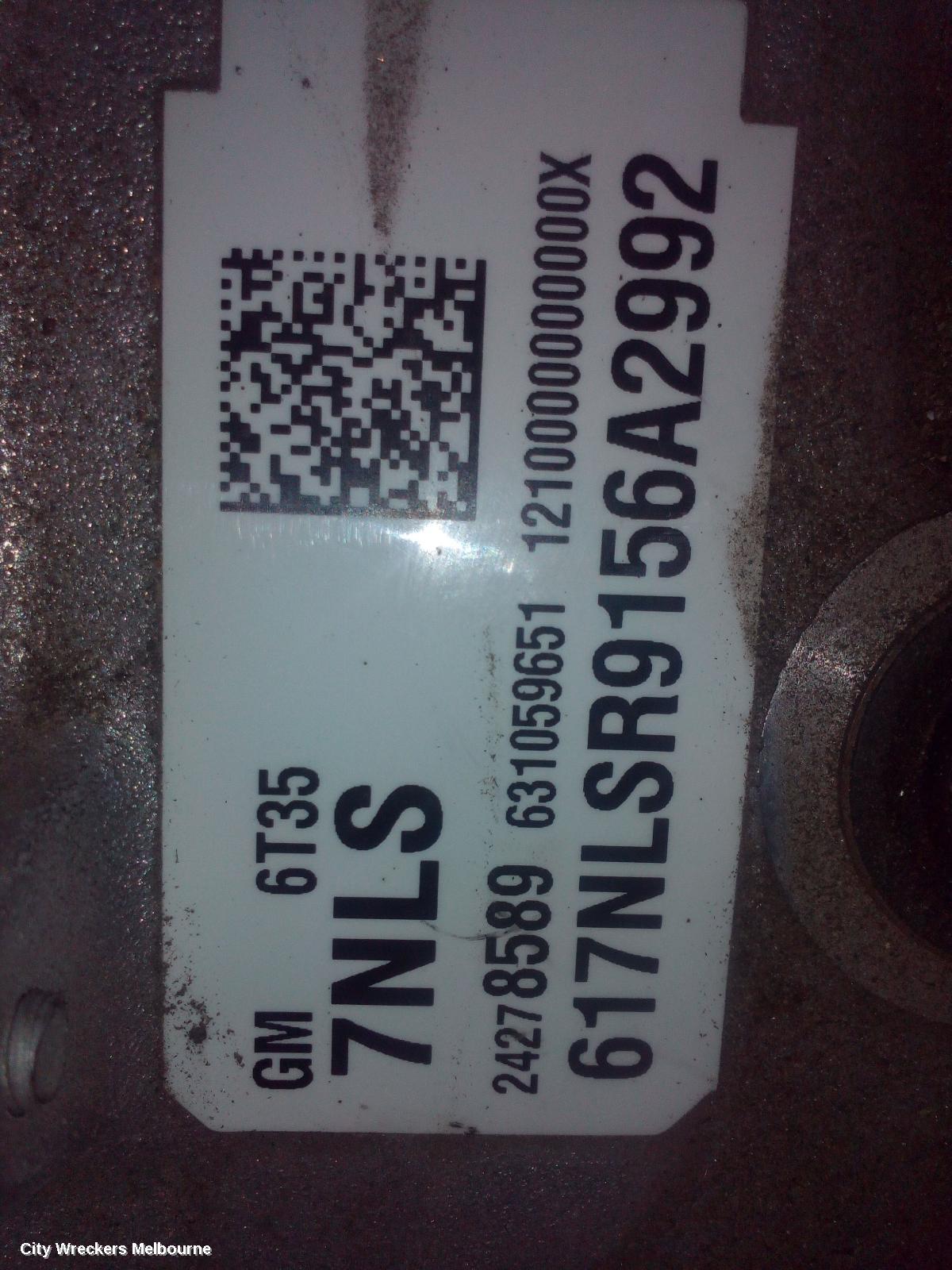 HOLDEN ASTRA TRANS/GEARBOX, AUTO, PETROL, 1.4, TURBO, 7NKS CODE, BK-BL, 09/2016 - 12/2020 - Image 3