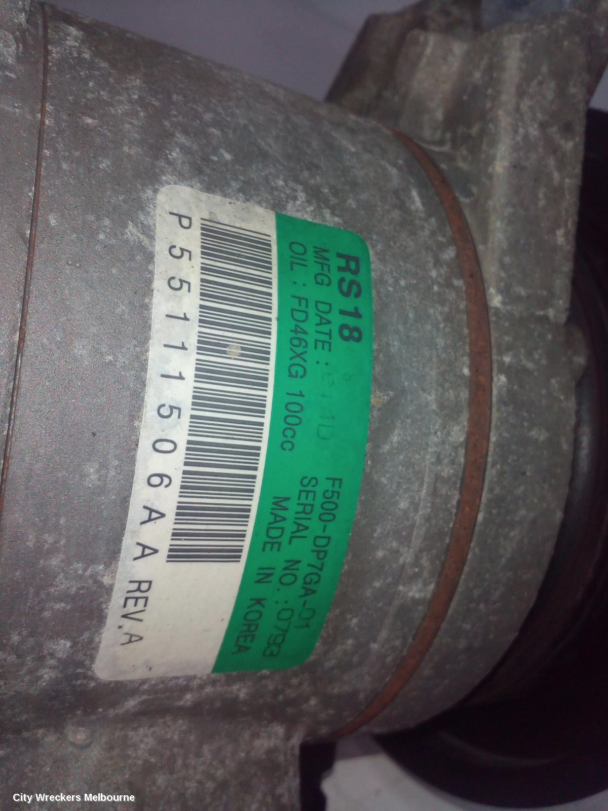 JEEP CHEROKEE A/C COMPRESSOR, KK, 3.7, PETROL, RS18, 08/2009 - 10/2012 - Image 3