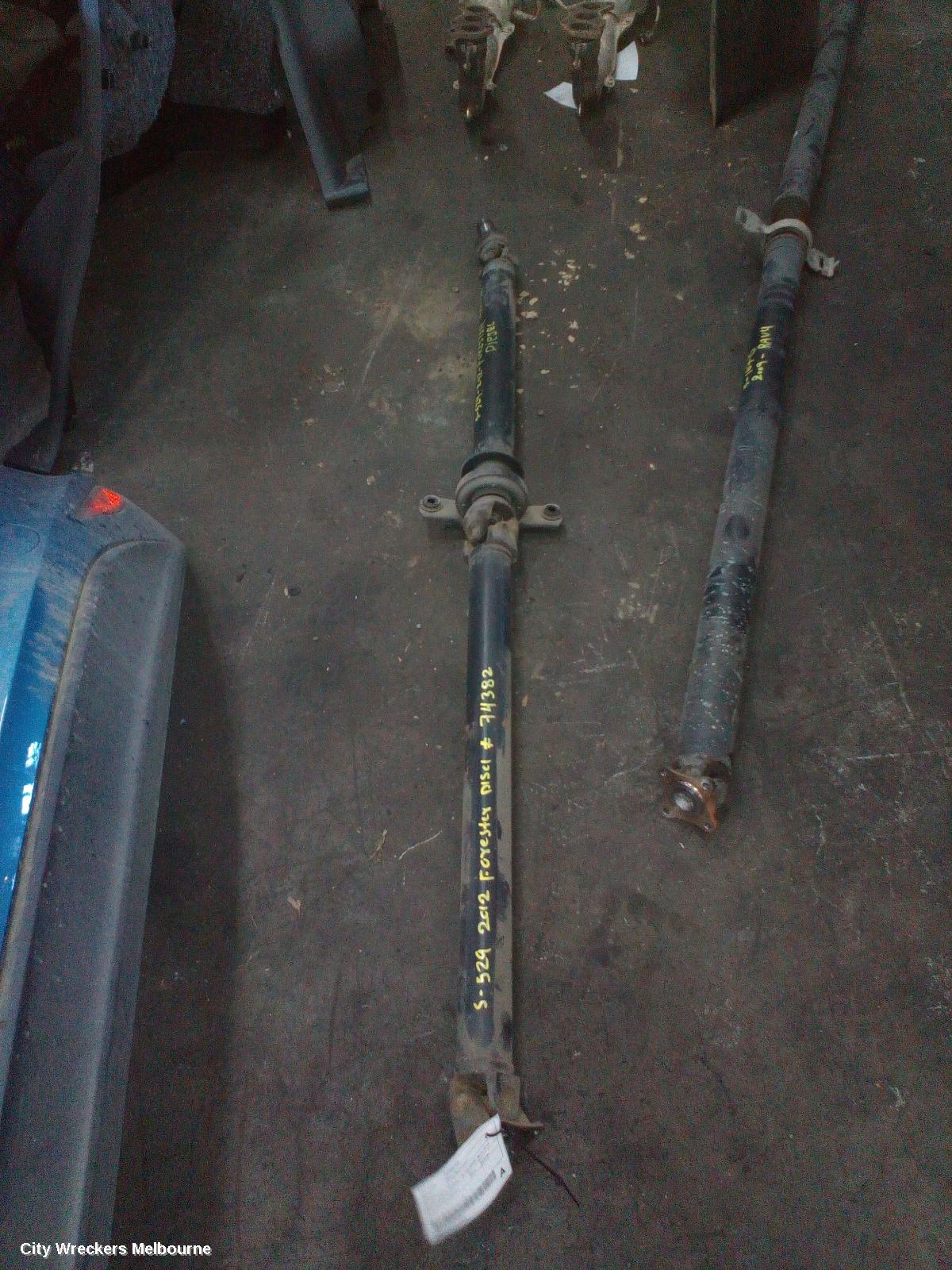 SUBARU FORESTER REAR DRIVE SHAFT, PETROL/DIESEL, MANUAL T/M, 5/6 SPEED, 08/2010 - 12/2012 - Image 1