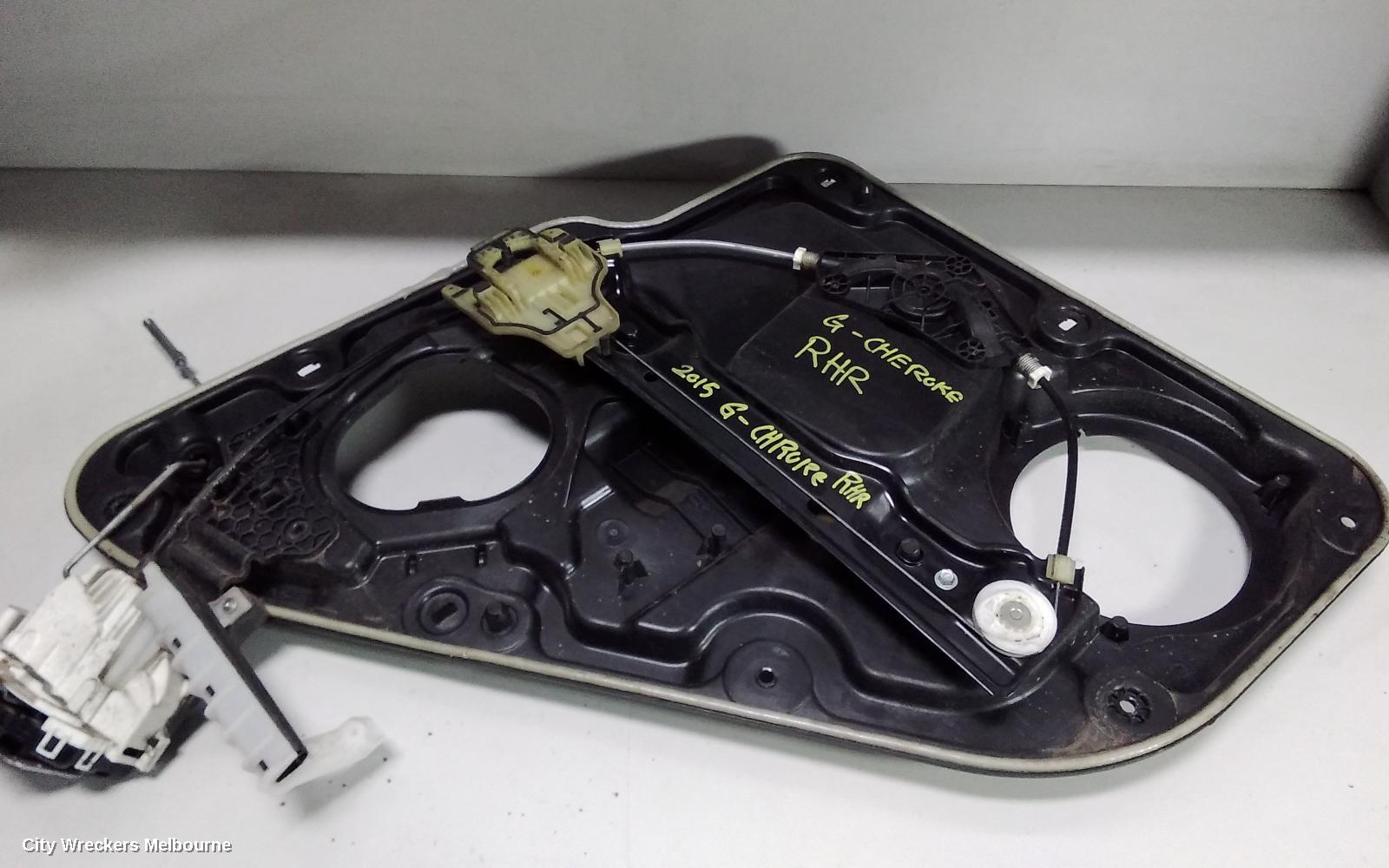 JEEP GRANDCHEROKEE RIGHT REAR WND REG/MOTOR, WK, 11/2010 ONWARDS - Image 1