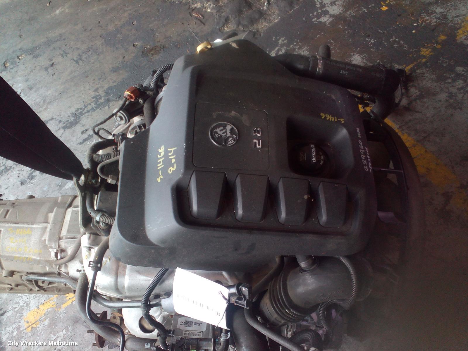 HOLDEN COLORADO ENGINE, DIESEL, 2.8, LWN, TURBO, EURO 4, AUTO T/M, RG/RG 7, 10/2013 - 07/2016 - Image 2