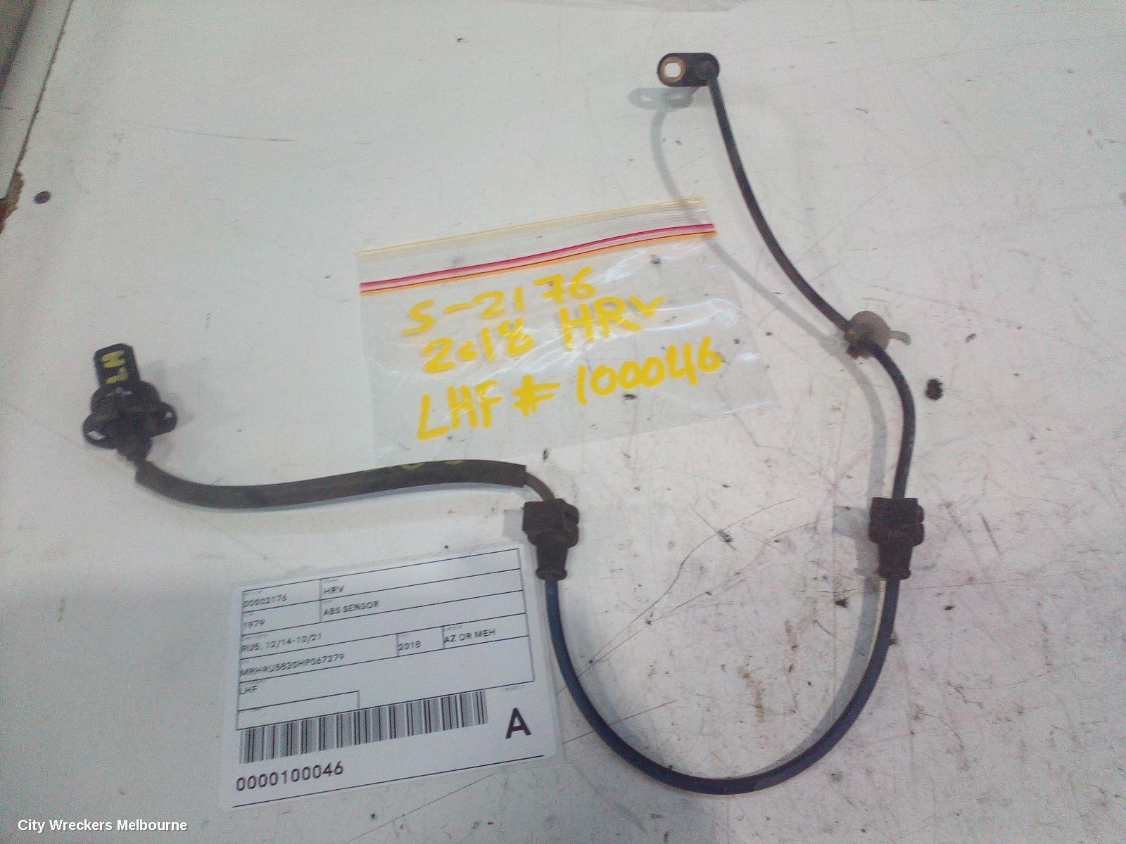 HONDA HRV ABS SENSOR, RU5, LH FRONT, 12/2014 - 10/2021 - Image 1