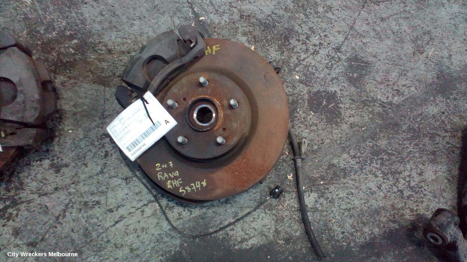 TOYOTA RAV4 LEFT FRONT HUB ASSEMBLY, ACA33, 3.5, 2GR-FE, 08/2007 - 11/2012 - Image 1
