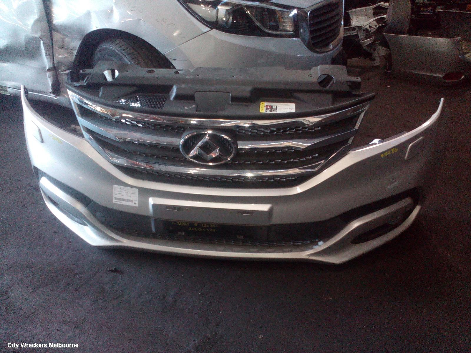 LDV G10 FRONT BUMPER, SV7A, WAGON, BUMPER BAR, W/ HEADLAMP WASHER JET TYPE, 04/2015 - 08/2022 - Image 1