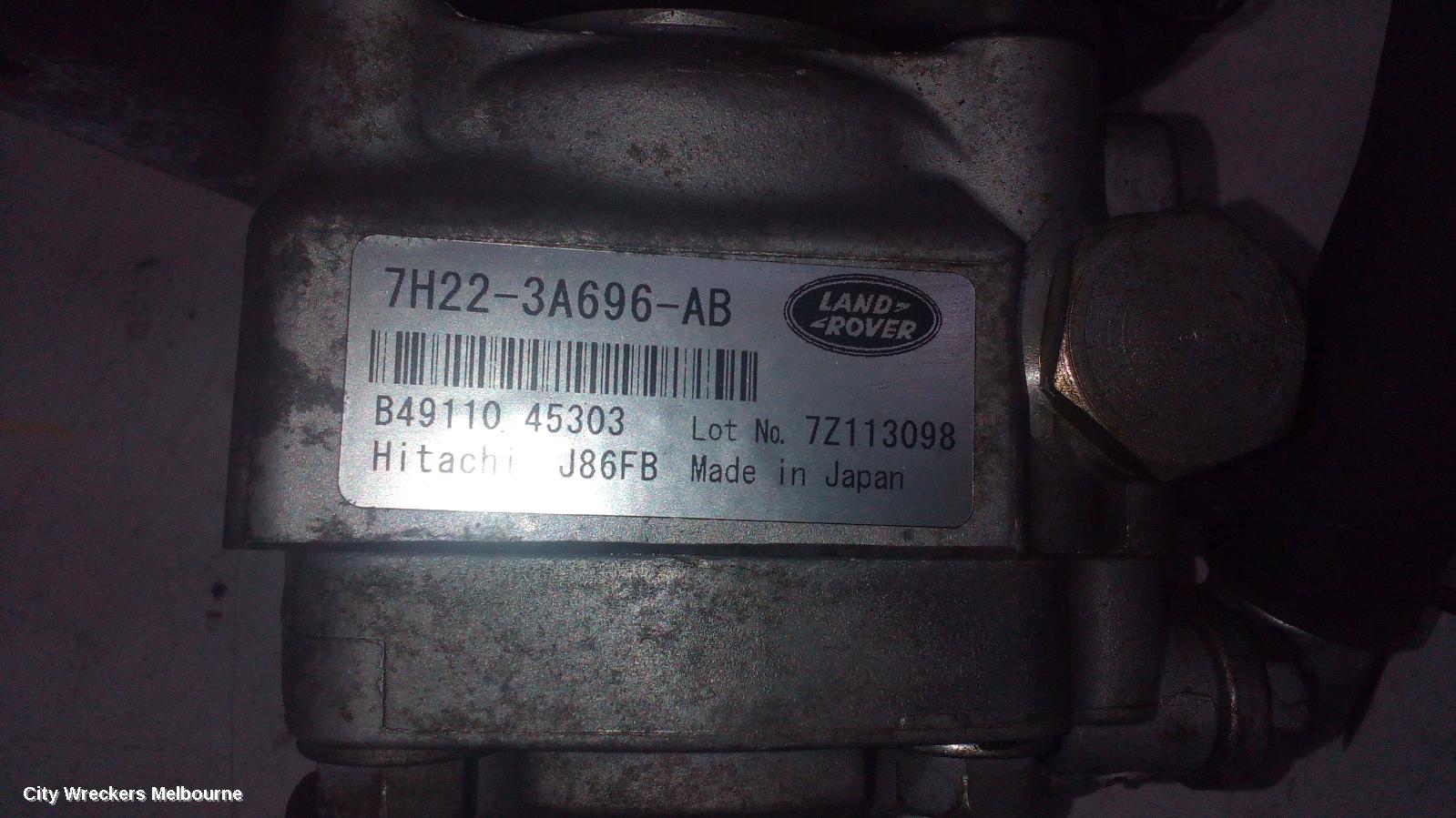 LAND ROVER RANGEROVER SPORT STEERING PUMP, DIESEL, 2.7, P/N QVB500660, L320, 07/2007 - 09/2009 - Image 1