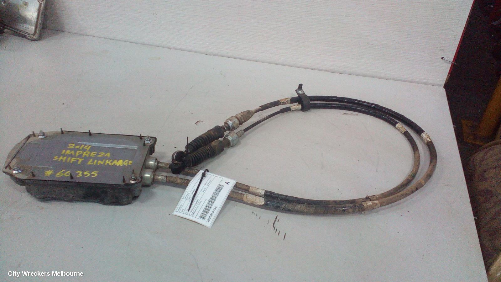SUBARU IMPREZA GEAR LINKAGE, G4, 12/2011 - 10/2016 - Image 1