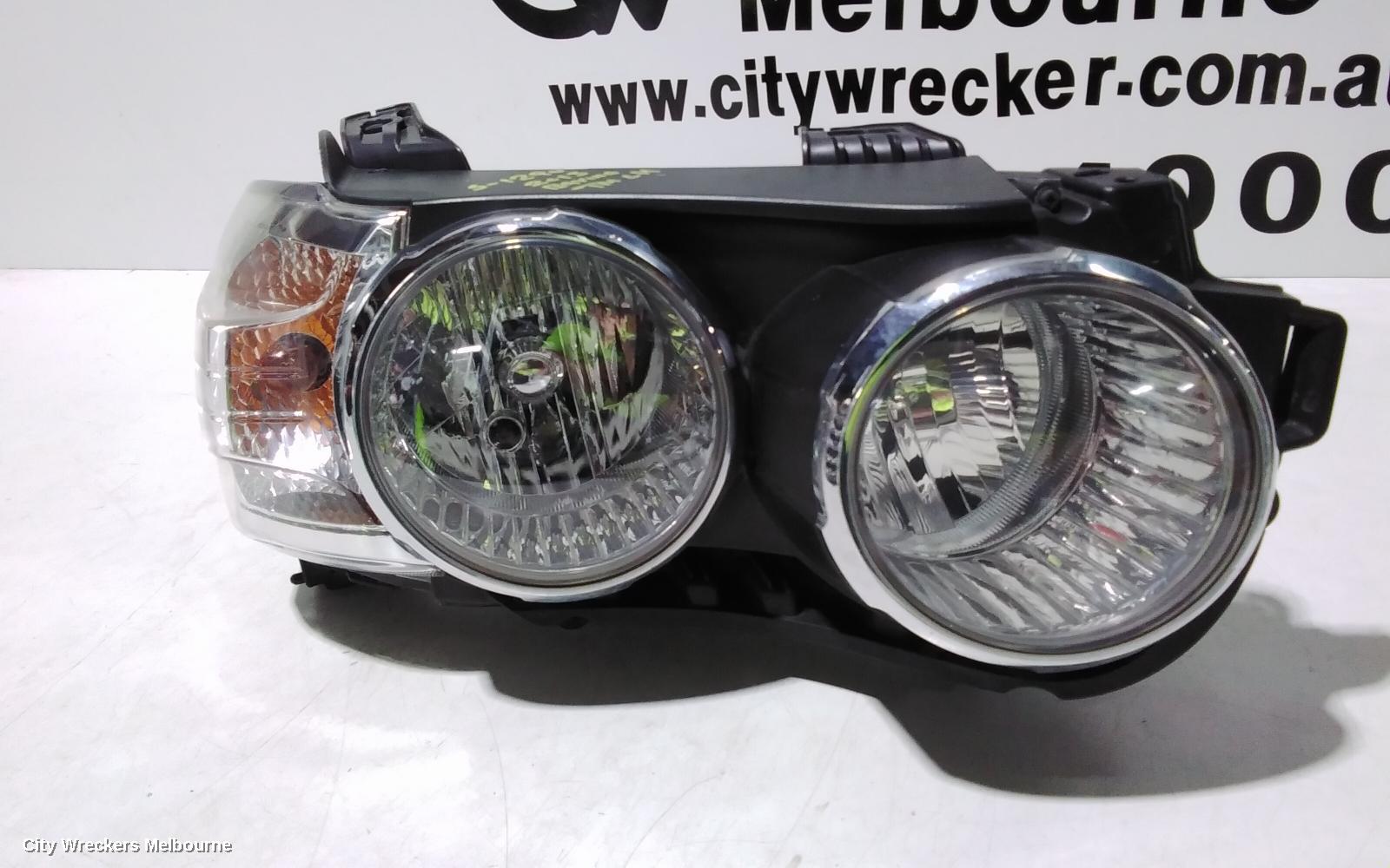 HOLDEN BARINA RIGHT HEADLAMP, TM, W/ CHROME RING TYPE, 11/2011 - 08/2016 - Image 3