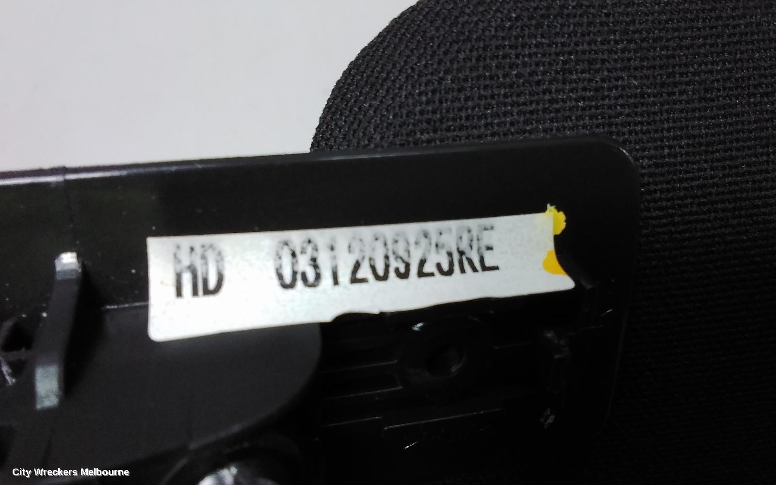 HOLDEN COMMODORE SUNVISOR, VE, RH SIDE, DARK GREY, 08/2006 - 04/2013 - Image 2