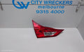 TOYOTA COROLLA REAR GARNISH, TAILGATE LAMP (LH SIDE), ZRE182R, HATCH, 10/2012 - 03/2015 - Image 1