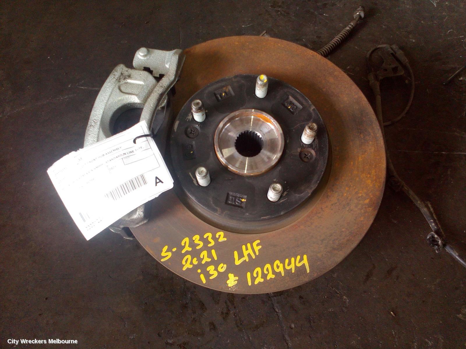 HYUNDAI I30 LEFT FRONT HUB ASSEMBLY, PD, HATCH (S.KOREA VIN KMHH), STANDARD/N LINE TYPE, 03/2021 - 10/2023 - Image 1