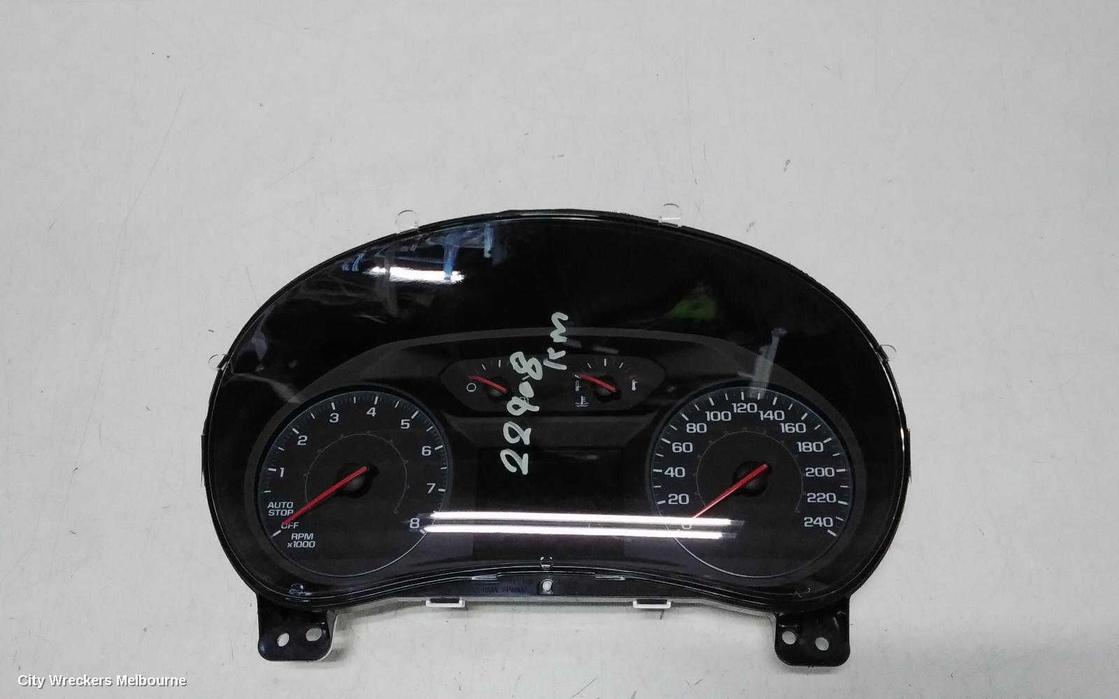HOLDEN EQUINOX INSTRUMENT CLUSTER, PETROL TYPE, EQ, 09/2017 - 12/2020 - Image 1
