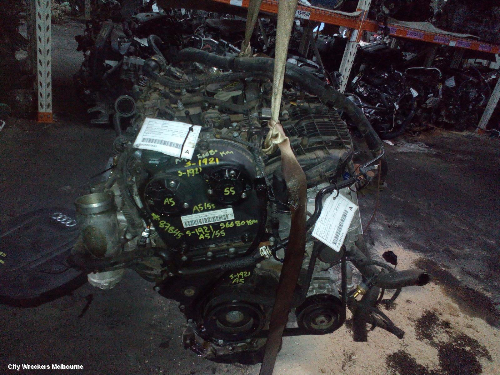 AUDI A5 ENGINE, PETROL, 1.8, TURBO, FWD, 8T/8F, CJEB CODE, 10/2011 - 11/2016 - Image 2