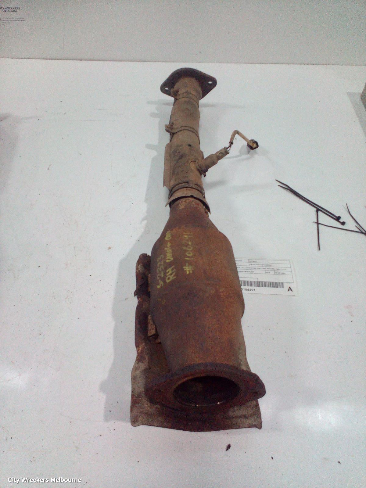 NISSAN PATROL CATALYTIC CONVERTER, PETROL, 5.6, UNDER CAR-CAT TYPE, RH SIDE, Y62, 11/2012 - 01/2016 - Image 2