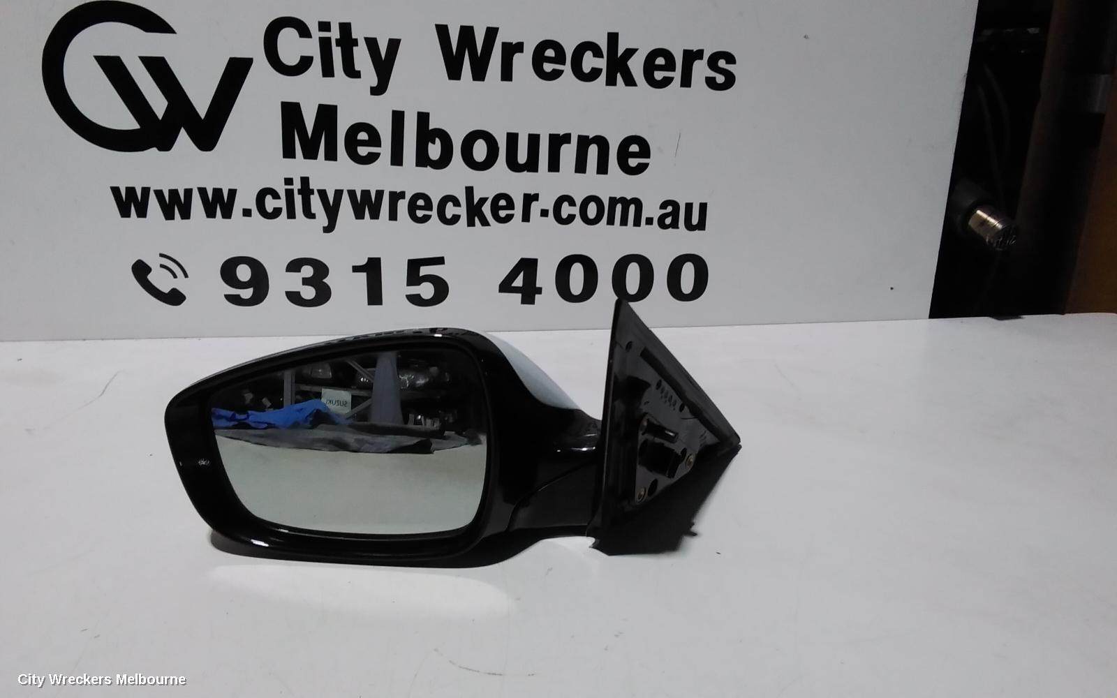 HYUNDAI VELOSTER LEFT DOOR MIRROR, FS, POWER FOLDING, HEATED TYPE, 10/2011 - 02/2018 - Image 1