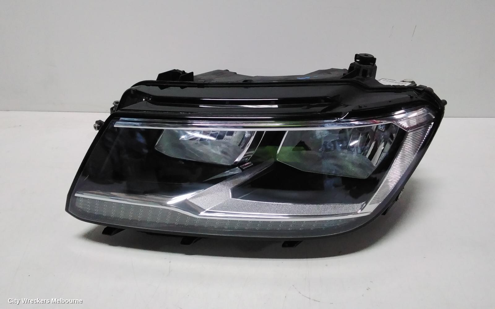 VOLKSWAGEN TIGUAN LEFT HEADLAMP, 5NA, HALOGEN TYPE, 06/2016 - 05/2021 - Image 1