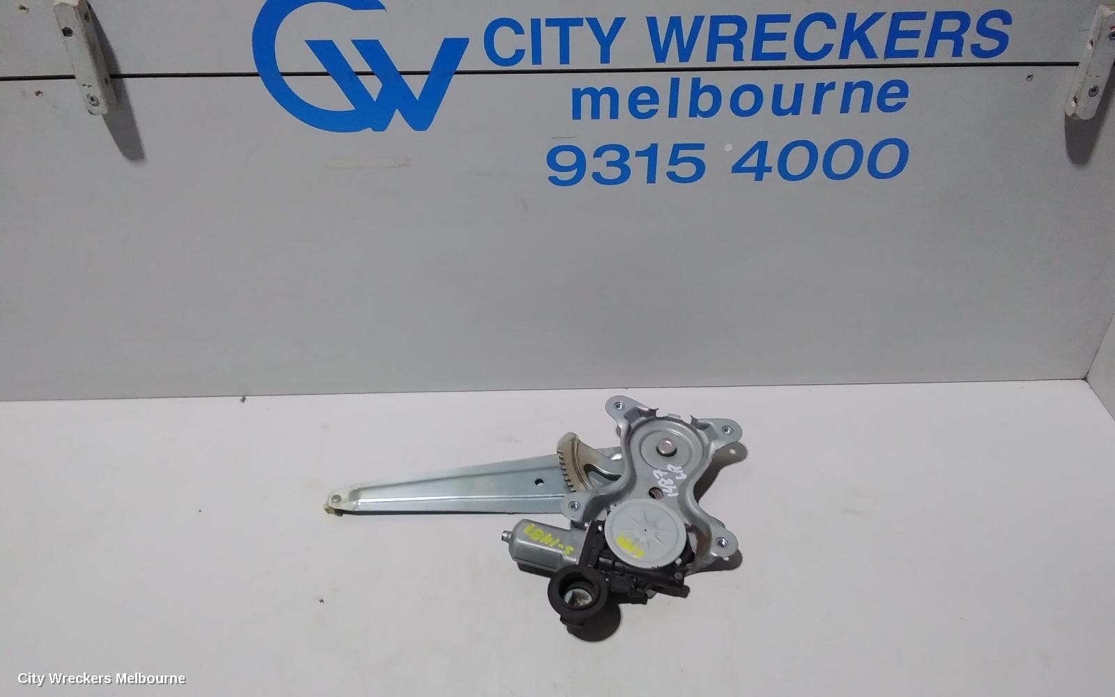 TOYOTA YARIS LEFT REAR WND REG/MOTOR, NCP13#, HATCH, 08/2011 - 12/2019 - Image 1