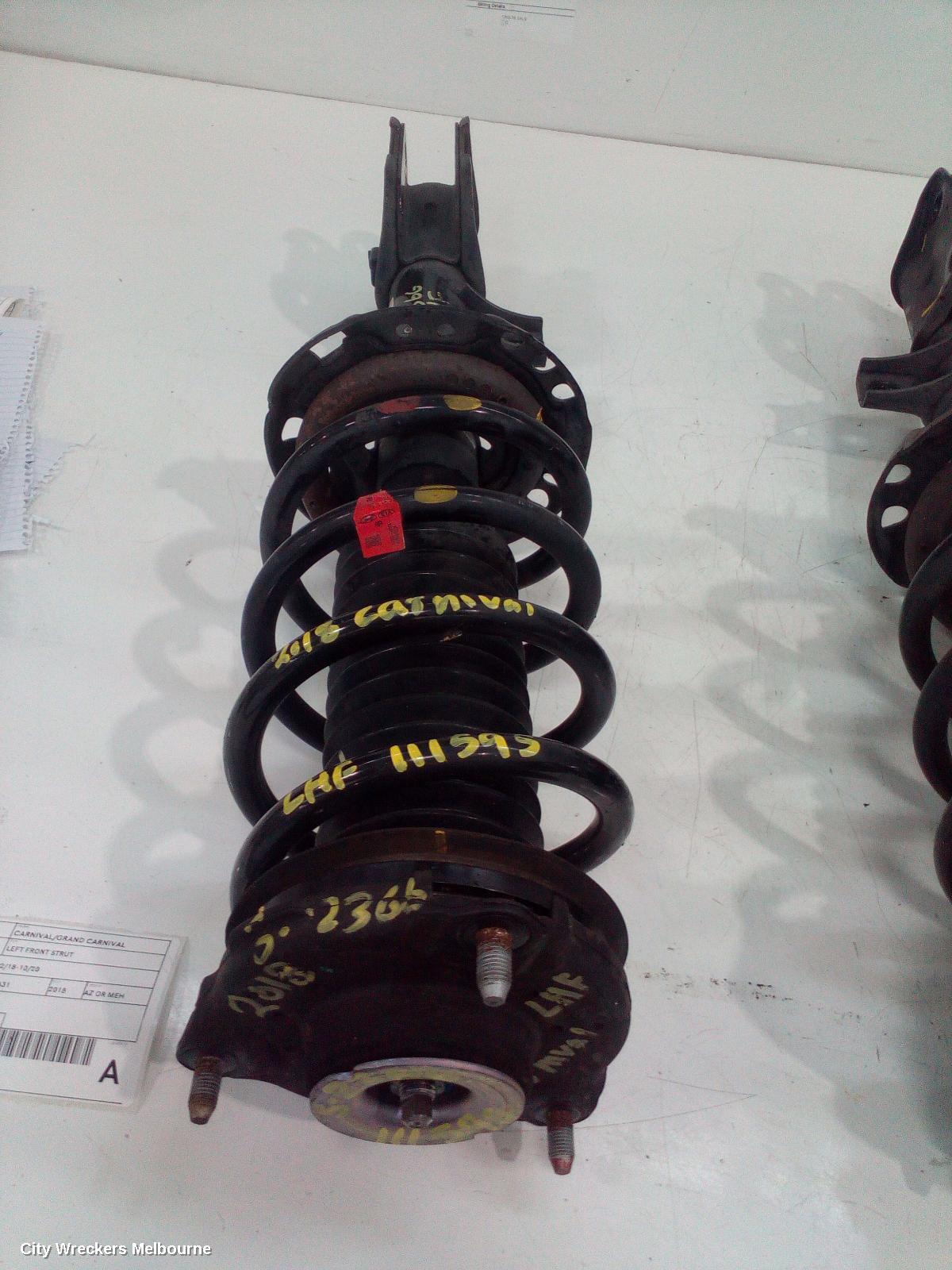 KIA CARNIVAL/GRAND CARNIVAL LEFT FRONT STRUT, YP, 3.3, PETROL, 02/2018 - 10/2020 - Image 2