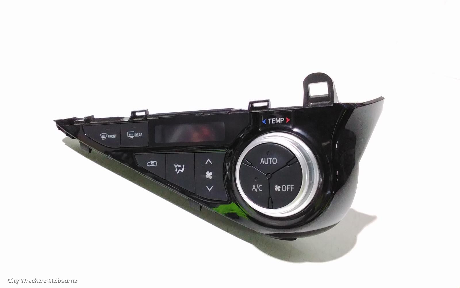 TOYOTA PRIUS HEATER/AC CONTROLS, NHP10R, PRIUS C, 12/2011 - 03/2020 - Image 1