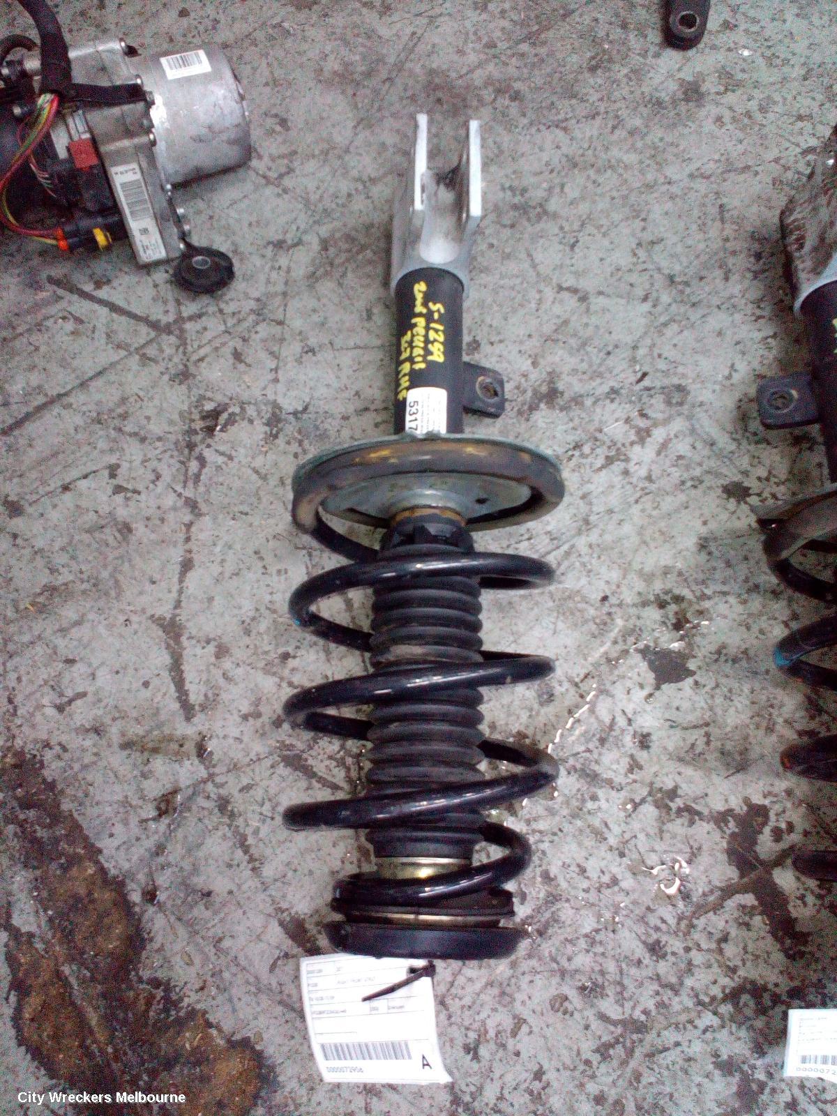 PEUGEOT 307 RIGHT FRONT STRUT, T6 10/2005 - 12/2009 - Image 3