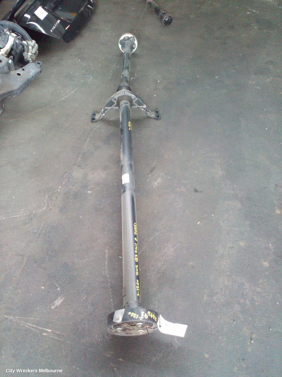 AUDI Q3 REAR DRIVE SHAFT, Q3, 8U, 03/2012 - 12/2018 - Image 2