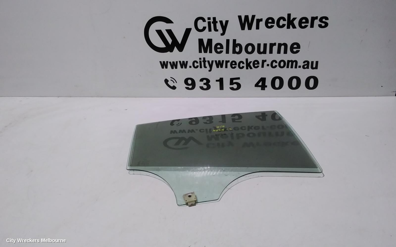 MAZDA 3 RIGHT REAR DOOR WINDOW, BL, STANDARD TINT TYPE, SEDAN, 04/2009 - 10/2013 - Image 1