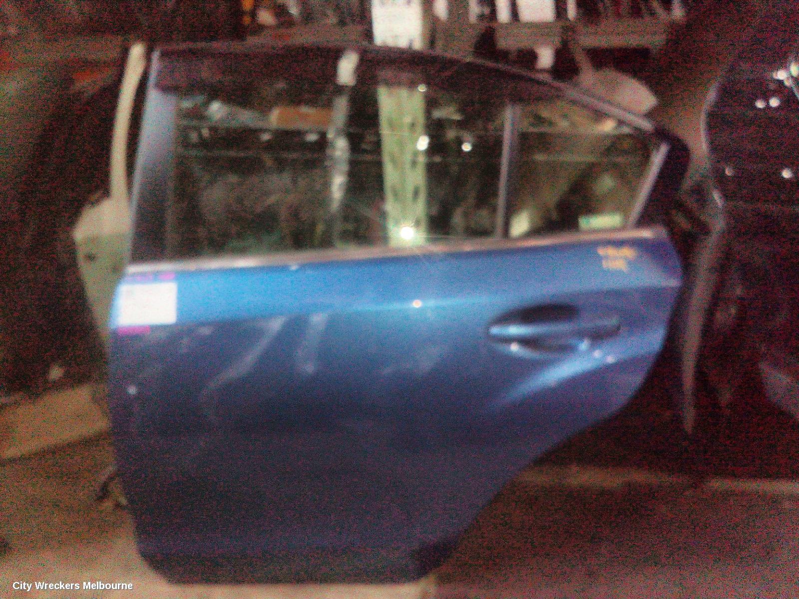 SUBARU IMPREZA LEFT REAR DOOR/SLIDING, G4, SEDAN, 12/2011 - 08/2017 - Image 1